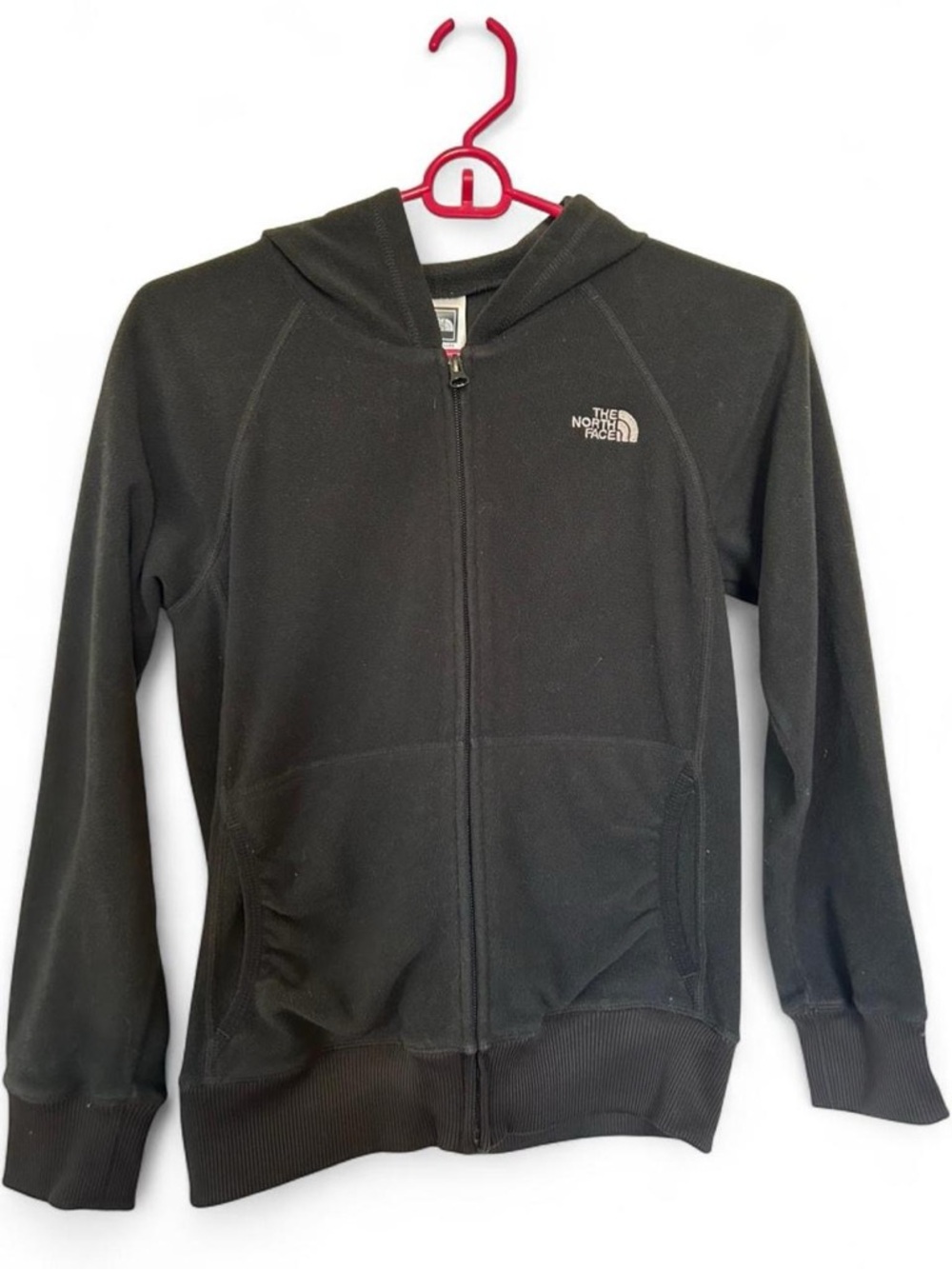 The North Face Women's Black Full-Zip Hooded Sweatshirt